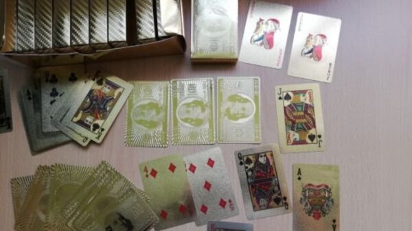 Golden Silver Playing Cards Taash (1)
