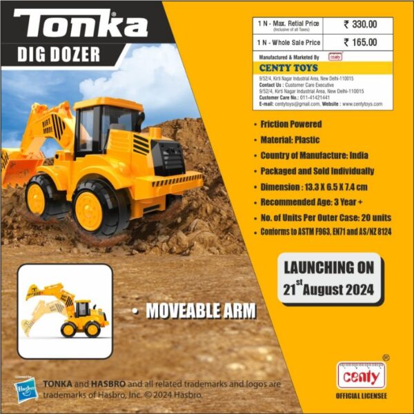 CENTY MIGHTY MOVER PULL BACK ACTION